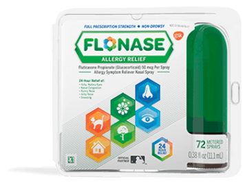 Allergy relief nasal clearance spray